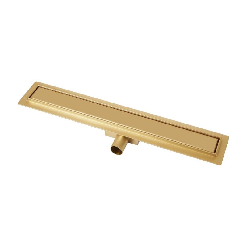 Desague Lineal 70 Cm Pleno Dorado Ideal 12034