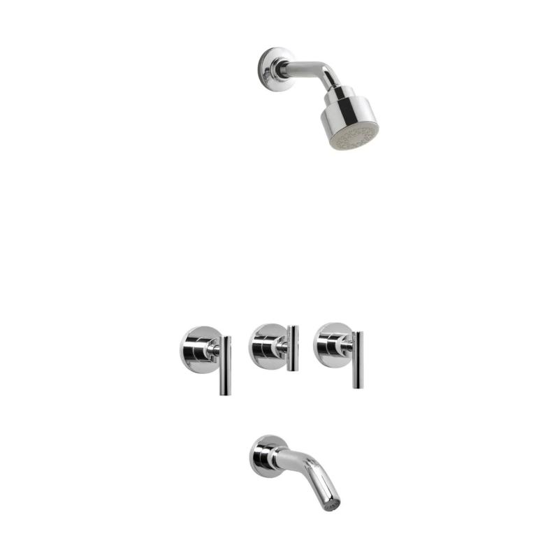 Grifería Ducha Y Bañera Con Transf Peirano Adra 80-162
