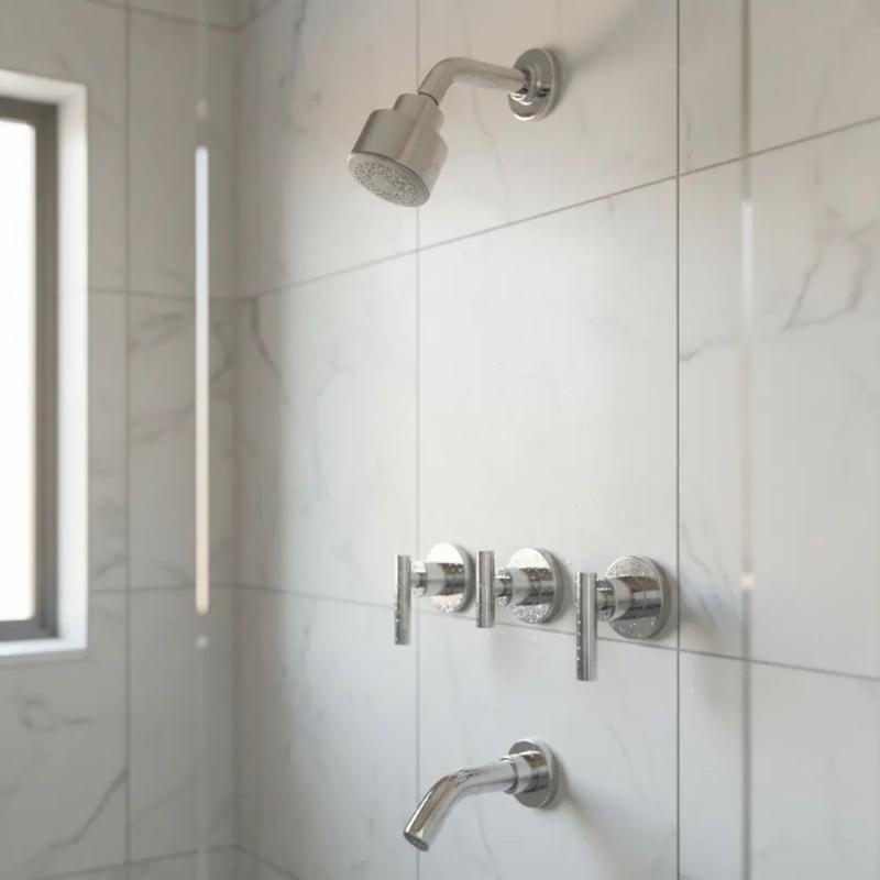 Grifería Ducha Y Bañera Con Transf Peirano Adra 80-162