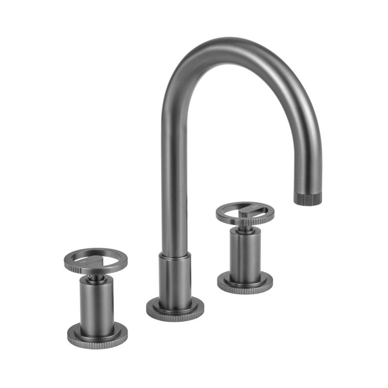 Grifería Lavatorio De Baño Peirano Pulse Grafito 60-175GR