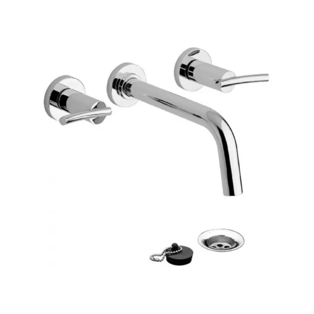 Grifería Fv Libby Lavatorio De Pared Cromo 203/39