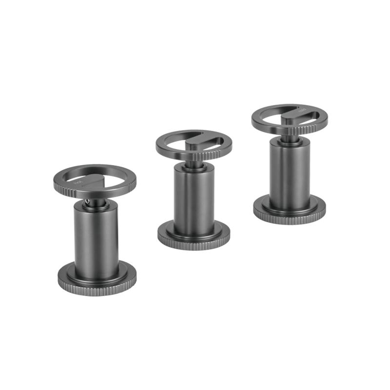 Grifería Bidet Baño Peirano Pulse Grafito 70-175GR