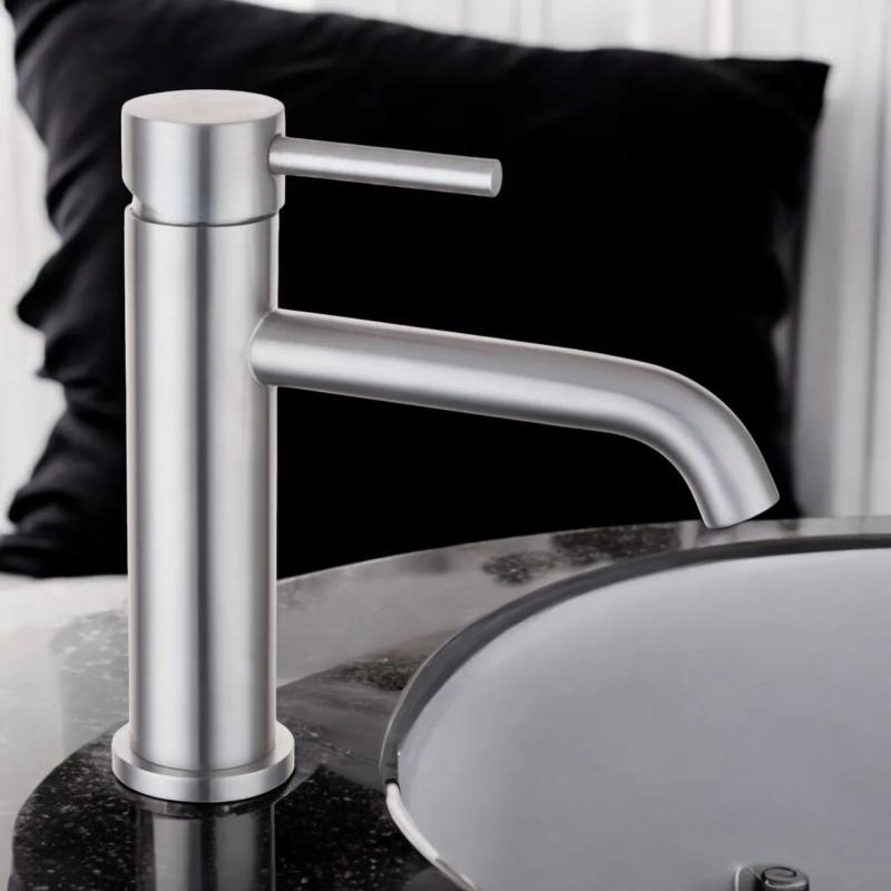 Grifería Lavatorio Monocomando Piazza Sensus 10800 Cromo