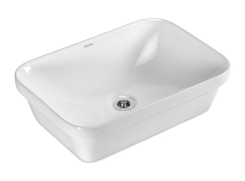 Bacha Semi Embutida Blanca Peirano Bch15 530x370x155mm