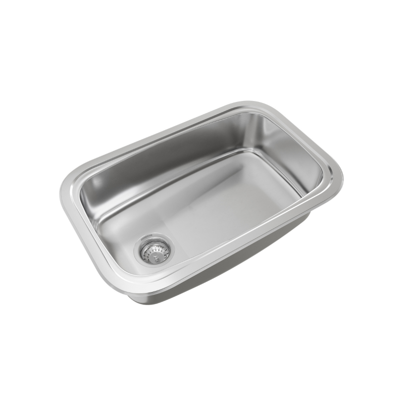 Bacha Pileta Simple Cocina Johnson E60 Acero Inoxidable