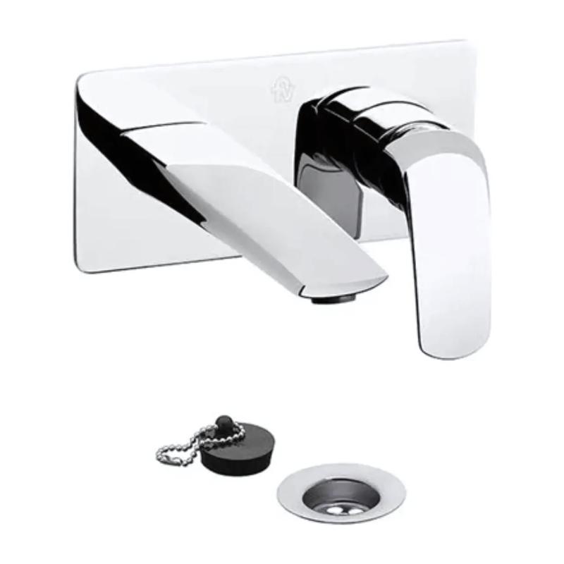 Grifería Lavatorio Monocomando Pared Fv Epuyen 206/l2