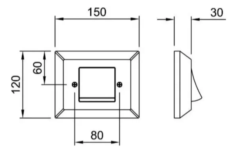 Válvula Para Inodoro Temporizada Peirano Tecno 02-010 Cromo