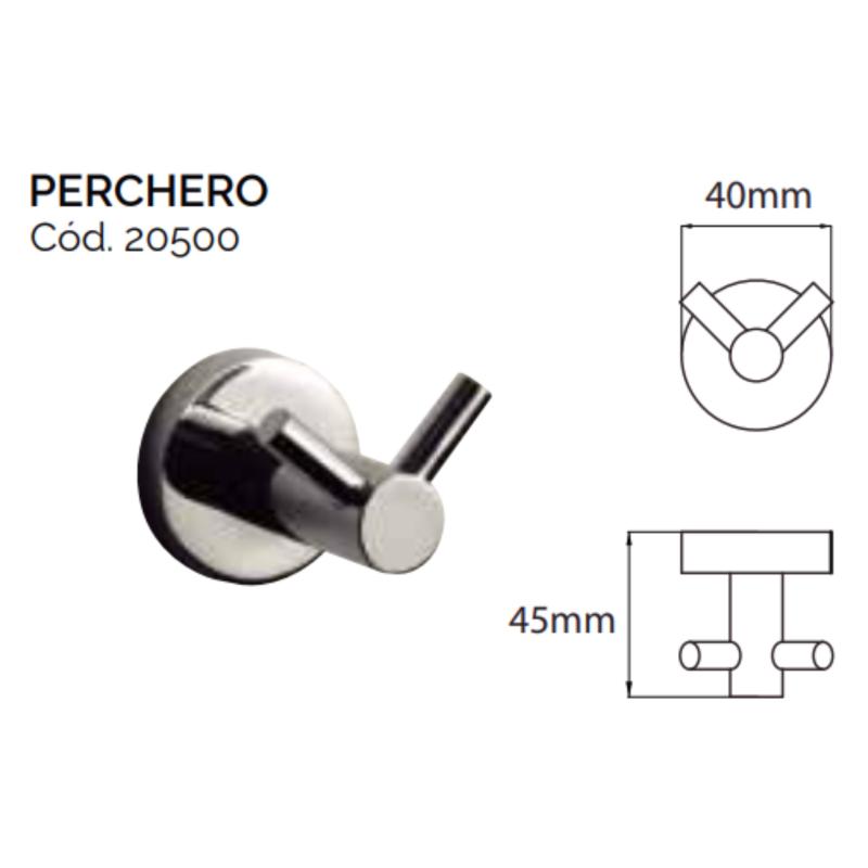 Accesorios Para Baño Set De 6 Piezas Ideal Porá 20510