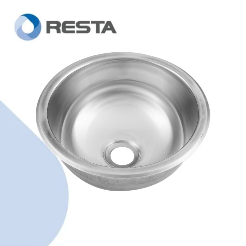 Bacha Acero Inoxidable Baño Johnson Acero O250 L