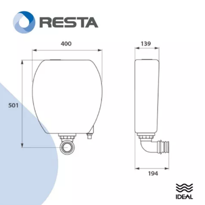 Depósito Mochila Tradicional Plástico Ideal Código 31010
