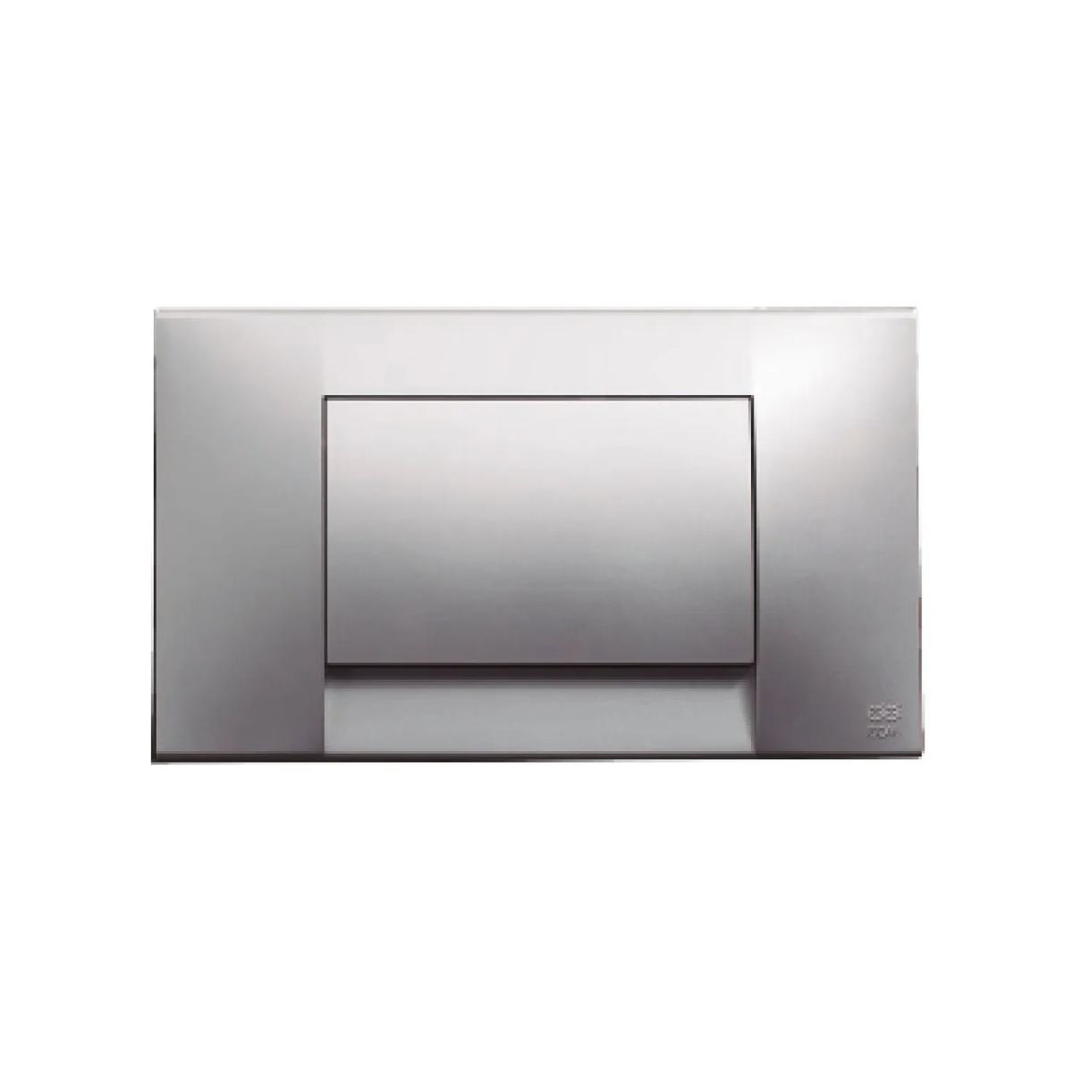 Tapa Tecla Gris Mate Deposito Embutido Universal Ideal 84020