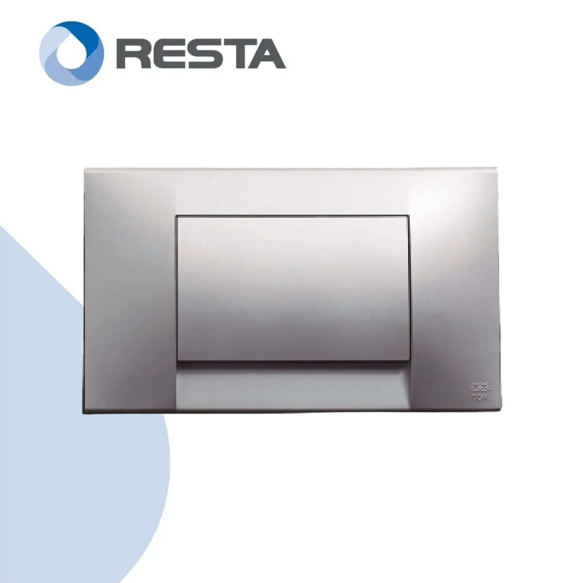 Tapa Tecla Gris Mate Deposito Embutido Universal Ideal 84020