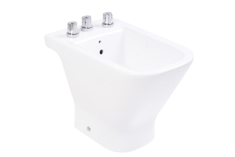 Bidé lluvia con 3 orificios Roca The Gap Blanco