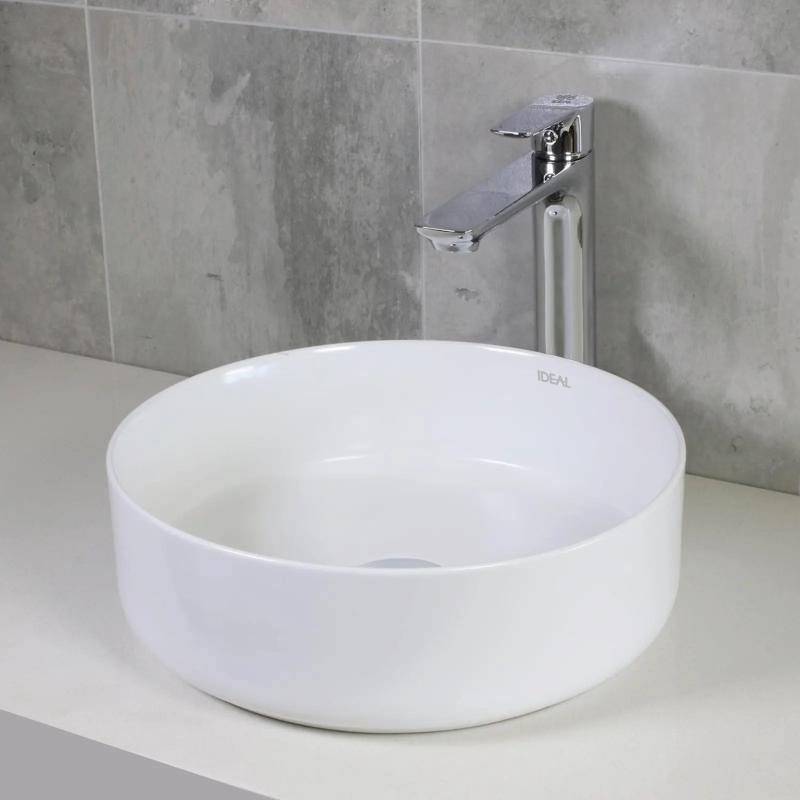 Bacha Redonda Chica De Apoyo Ideal Linea Kae 10080 Blanco