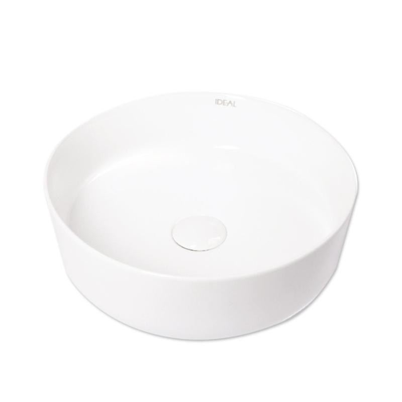 Bacha Redonda Chica De Apoyo Ideal Linea Kae 10080 Blanco