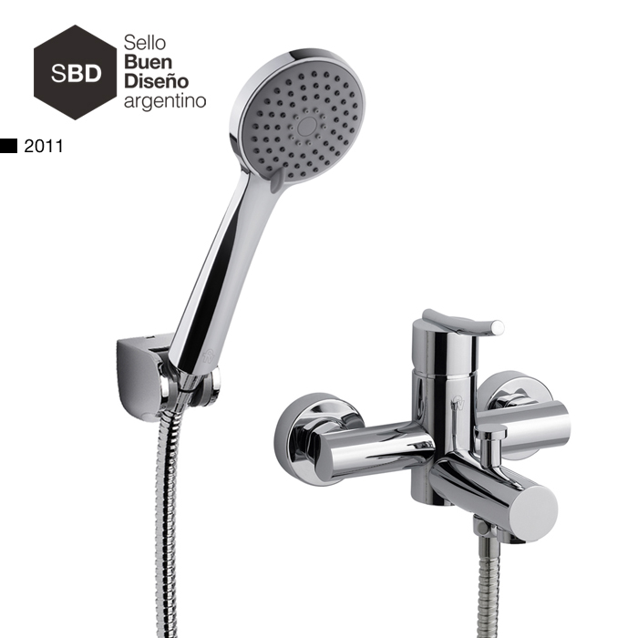 Grifería Monocomando Ducha Exterior Fv Libby 0310/39 CR Cromo