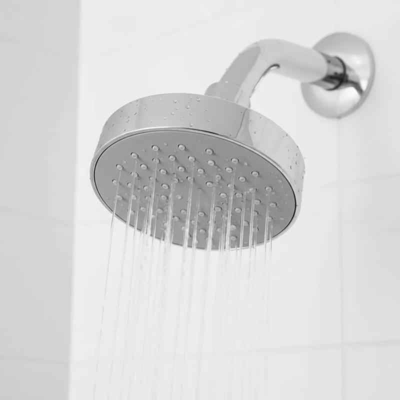 Flor De Ducha 4" Con Caño Curvo Peirano A1448C Cromo