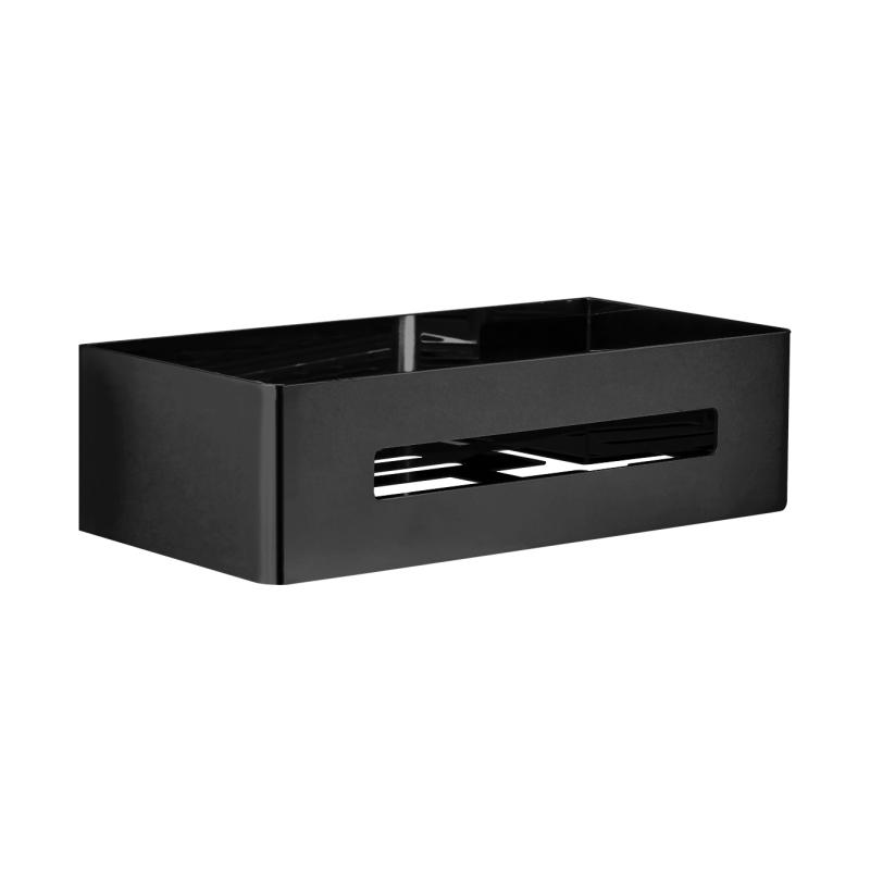 Organizador De Ducha Rectangular Peirano Negro Mate 21100N