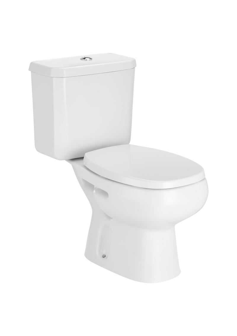 Inodoro Largo Roca Monaco Blanco