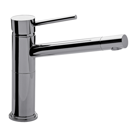 Grifería Monocomando Cocina Fv Temple 0411/87 CR Cromo