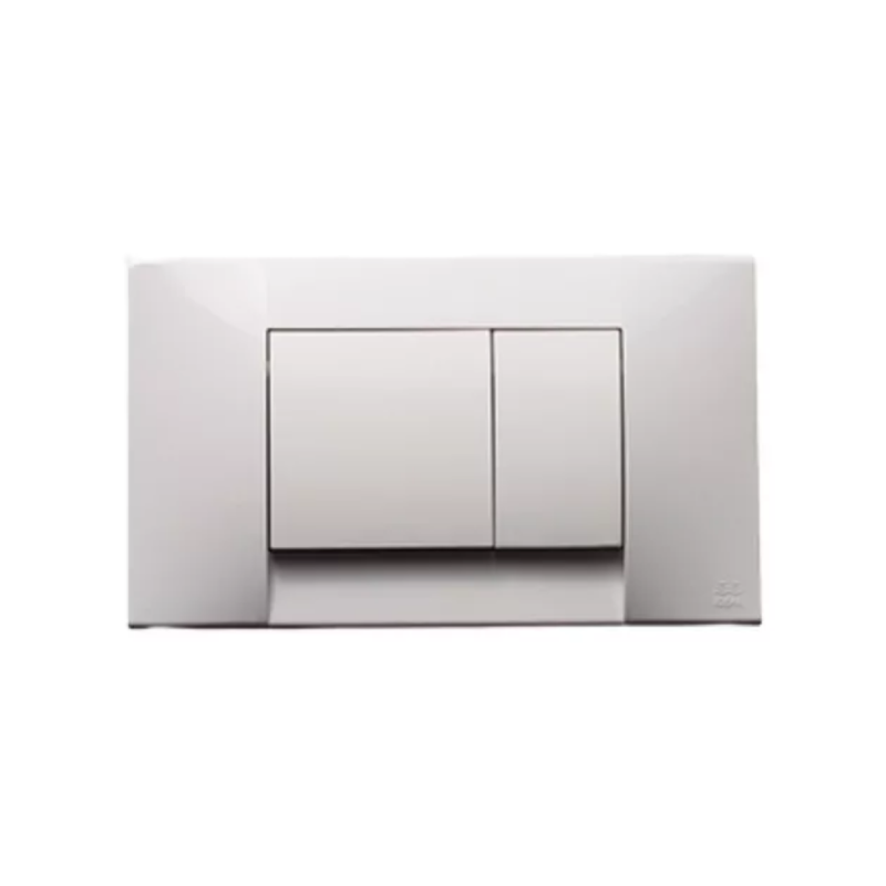 Tecla Tapa Dual Deposito Embutir Ideal Suma Blanco