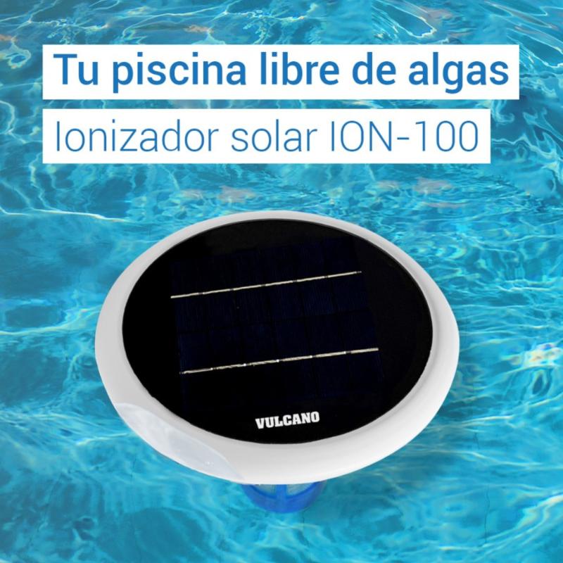 Ionizador Solar Flotante Para Piletas Vulcano Ion-100 Cod.102401