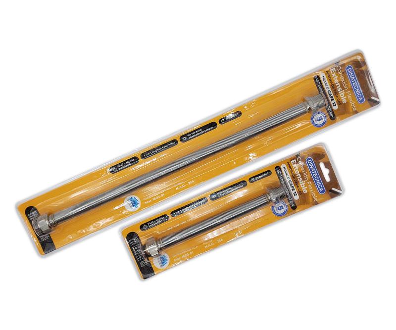 Flexible Extensible Aprobado Gas 1/2"  20 a 42 Cm (CAFE 12-20/42)