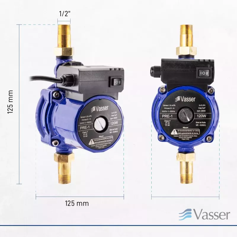 Bomba Presurizadora Vasser PRE1
