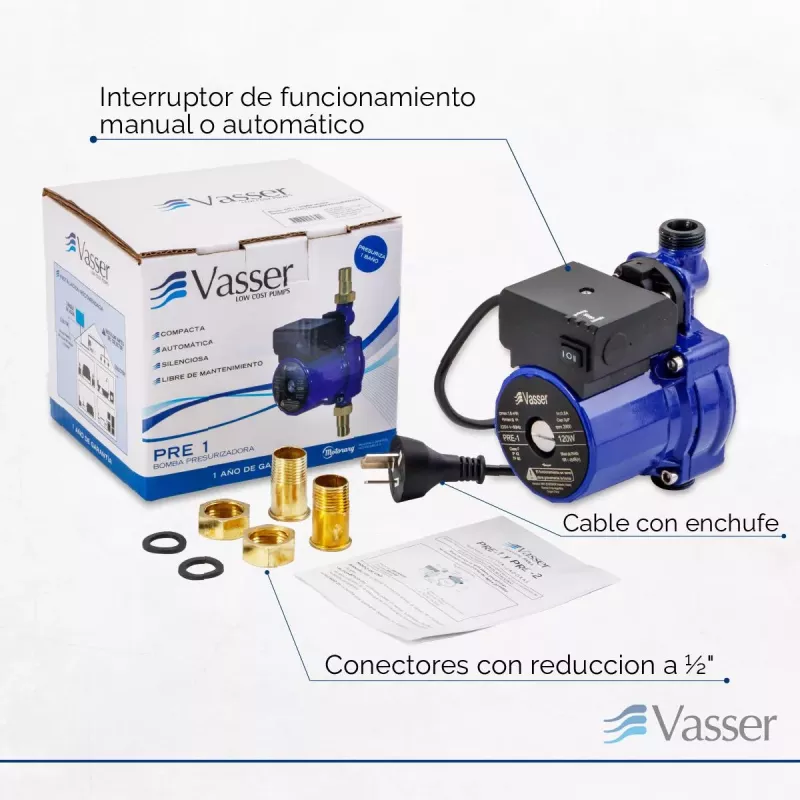 Bomba Presurizadora Vasser PRE1