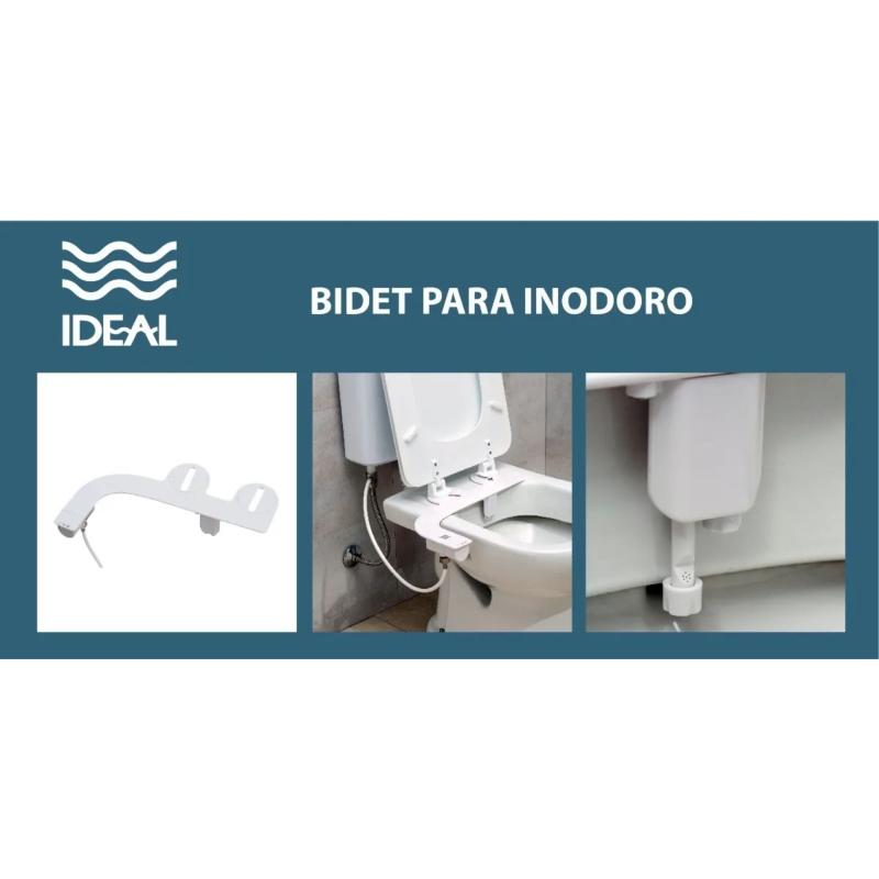 Bidet Para Inodoro Ideal 10100 Blanco