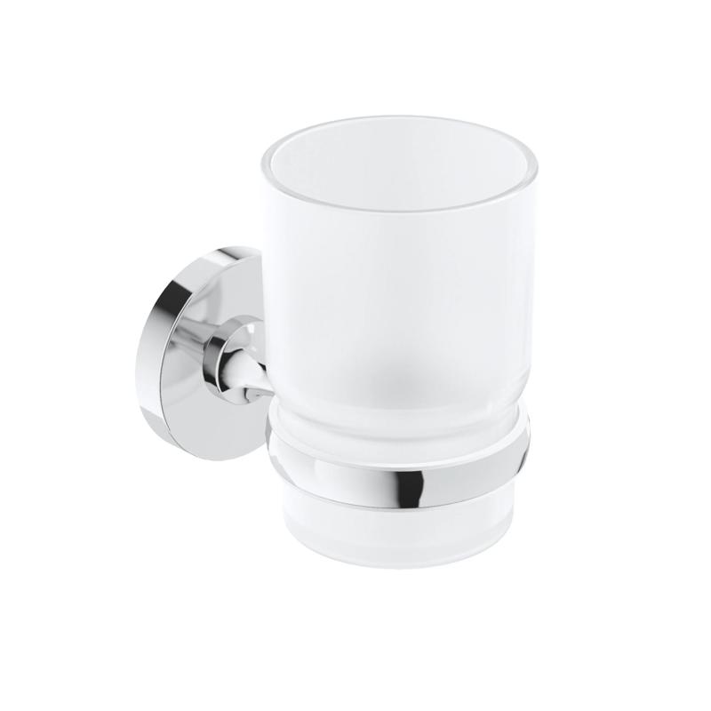 Vaso Portacepillo Peirano Stick Linea 19060 Cromo (adhesivo)