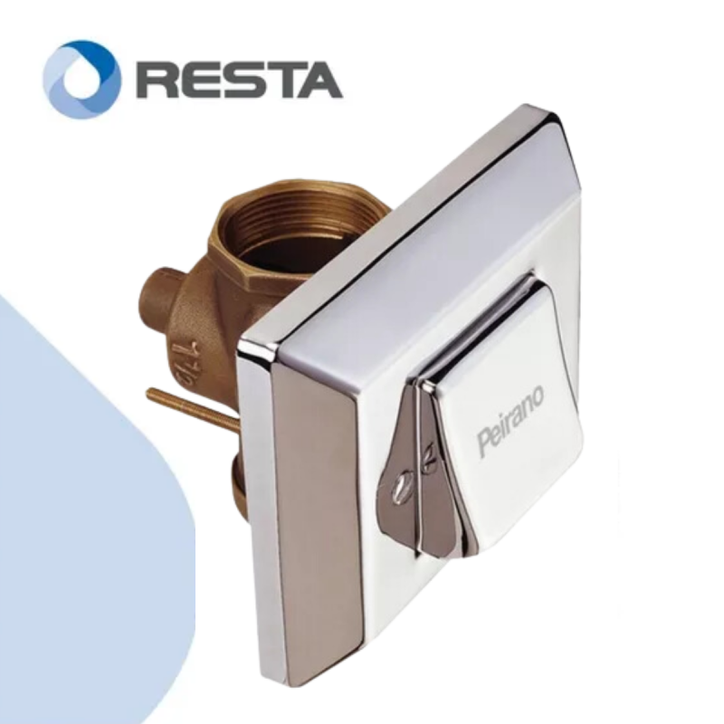 Válvula Para Inodoro Temporizada Peirano Tecno Cromo