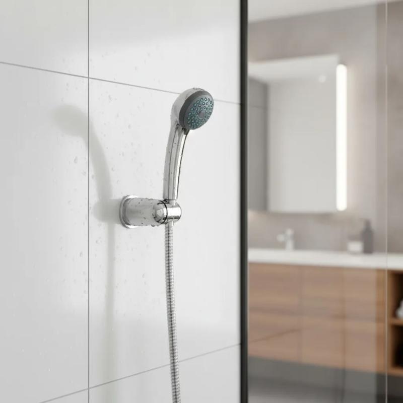 Duchador Anticalcareo Con Flexible Y Soporte Peirano A819