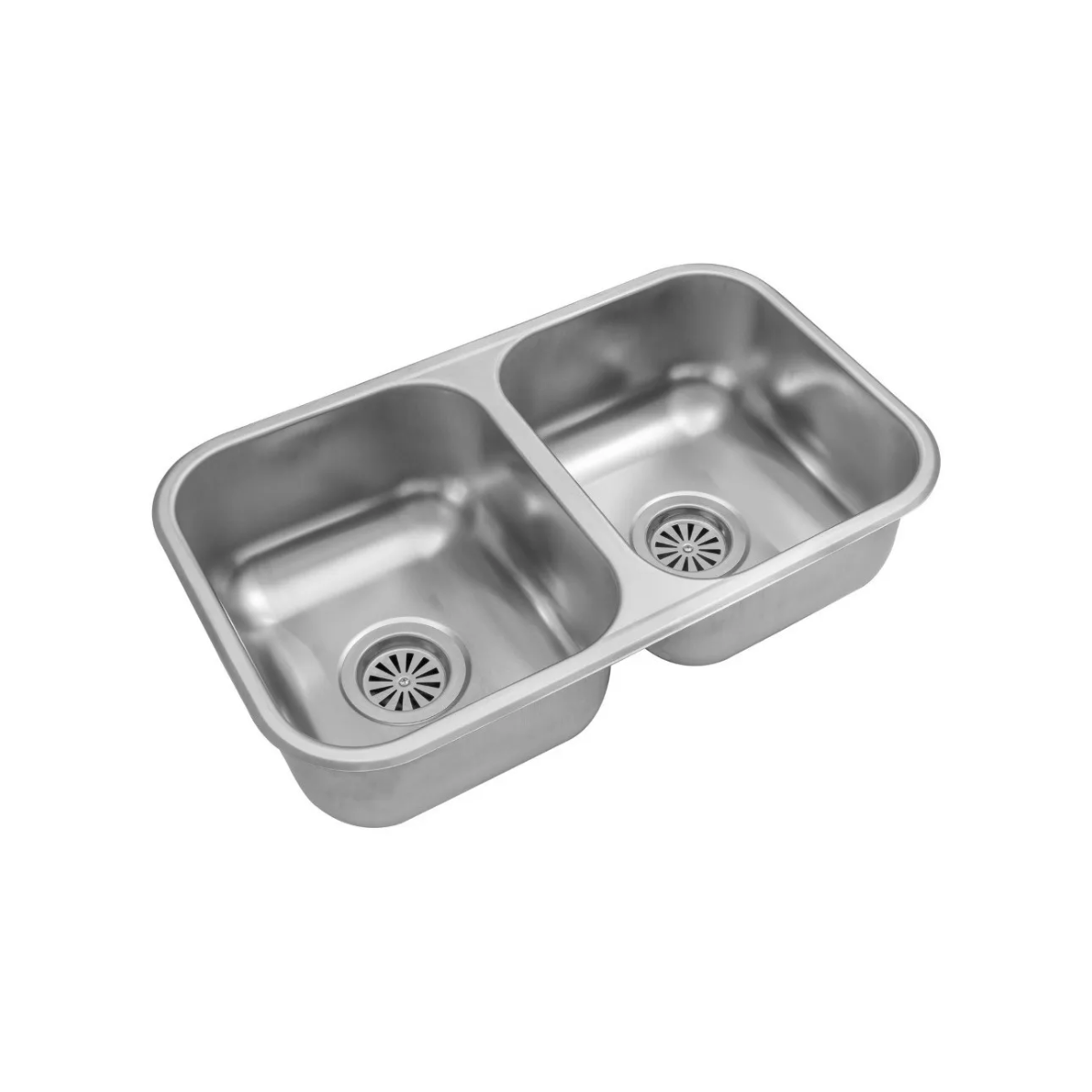 Pileta Doble Cocina Cc28/18 Johnson Acero Inox Aisi 430