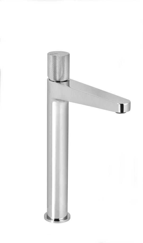 Grifería Lavatorio Monocomando Alto Peirano Fabric Cromo 61-200C