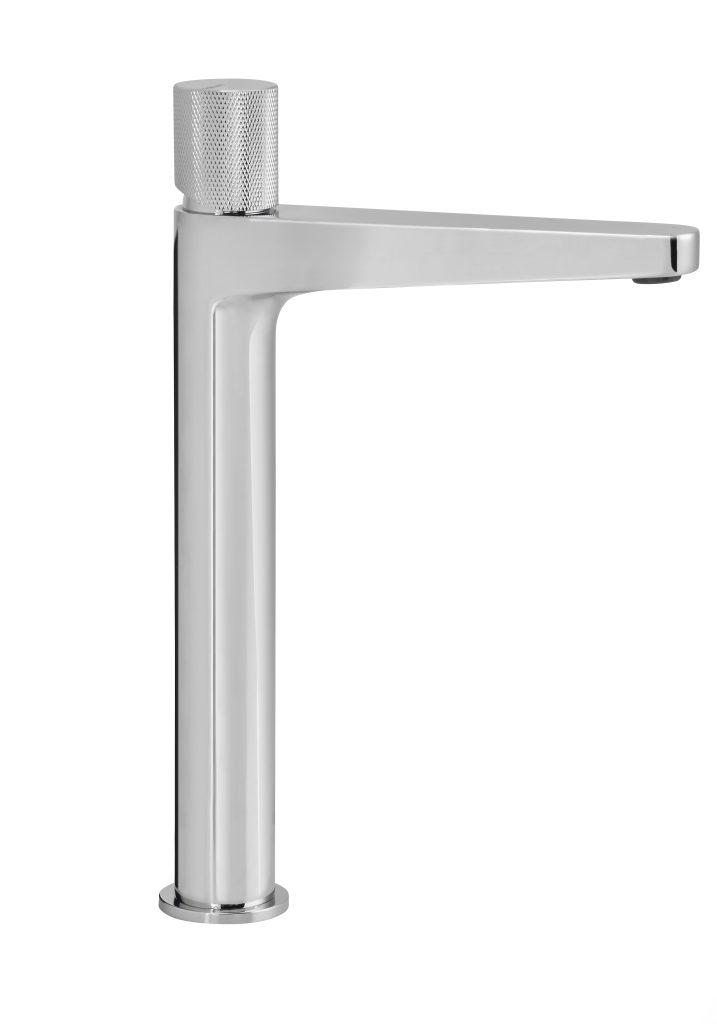 Grifería Lavatorio Monocomando Alto Peirano Fabric Cromo 61-200C