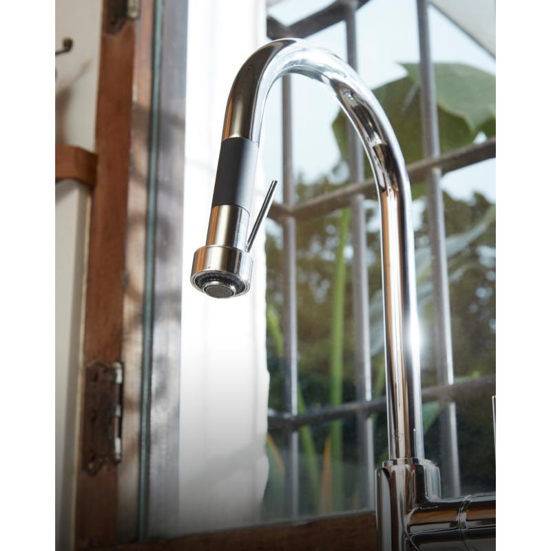 Grifería De Cocina Monocomando Fv Augusta Pro 0412/96P Cromo