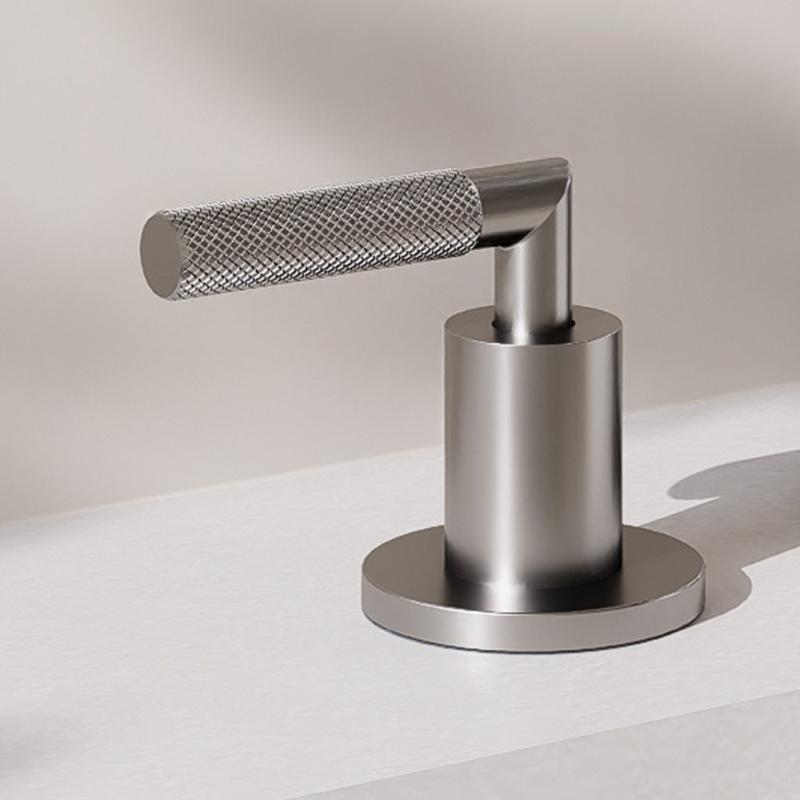 Grifería Lavatorio De Pared Bicomando Peirano Beat Niquel 62-201NI