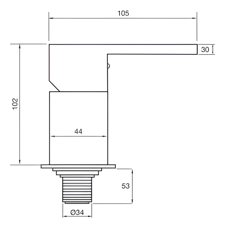 Griferia Baño Bidet Monocomando Soria Peirano 70-152