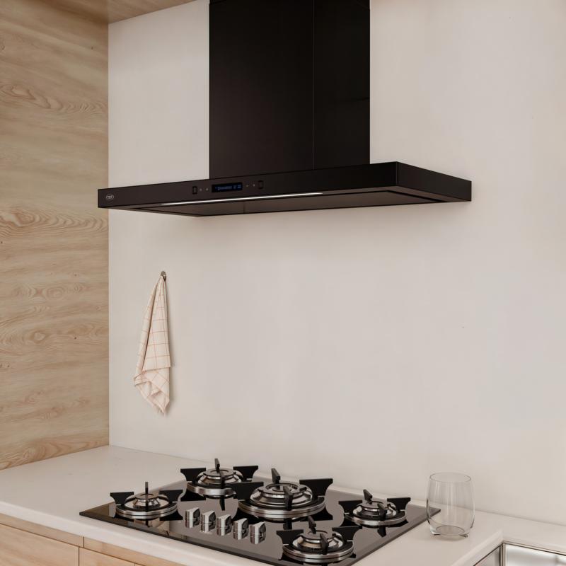 Extractor Purificador De Cocina Tst Yacuy 60 Negro