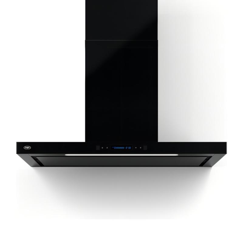 Extractor Purificador De Cocina Tst Yacuy 60 Negro