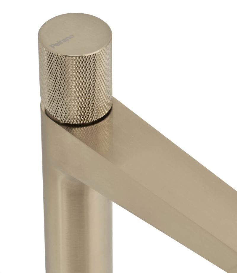 Grifería Lavatorio Monocomando Alto Peirano Fabric Gold 61-200G