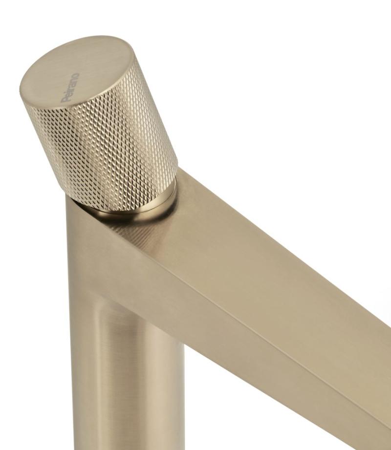 Grifería Lavatorio Monocomando Alto Peirano Fabric Gold 61-200G