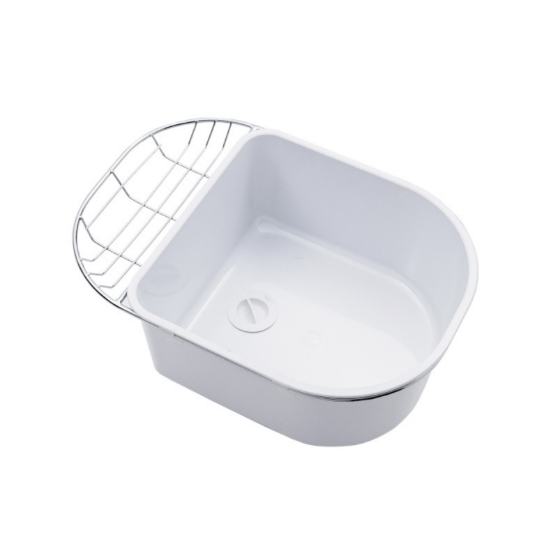 Pileta Accesoria Con Aro De Acero Piaclu Johnson Acero Luxor