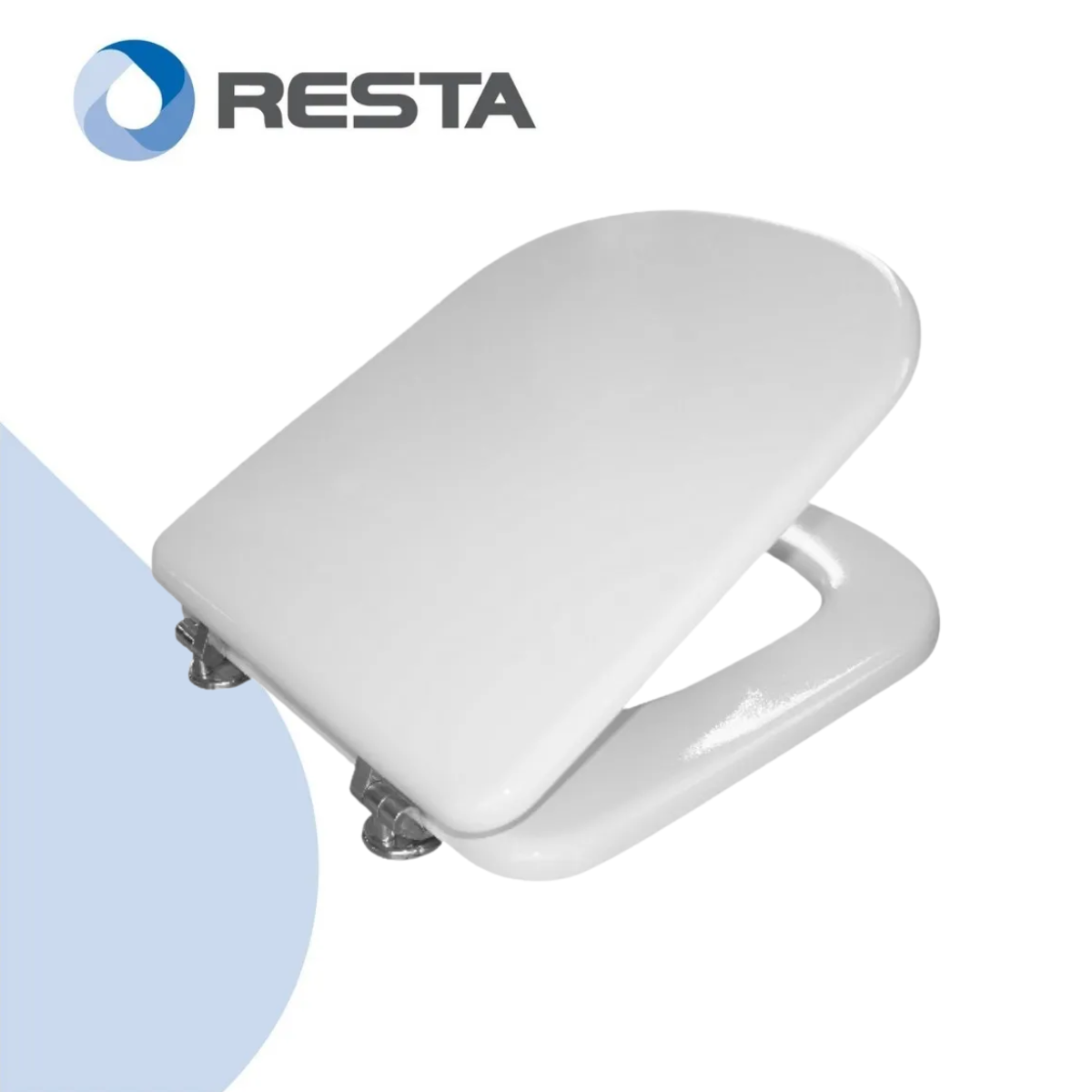 Tapa Asiento Inodoro Ariel 226-m Herraje Metal