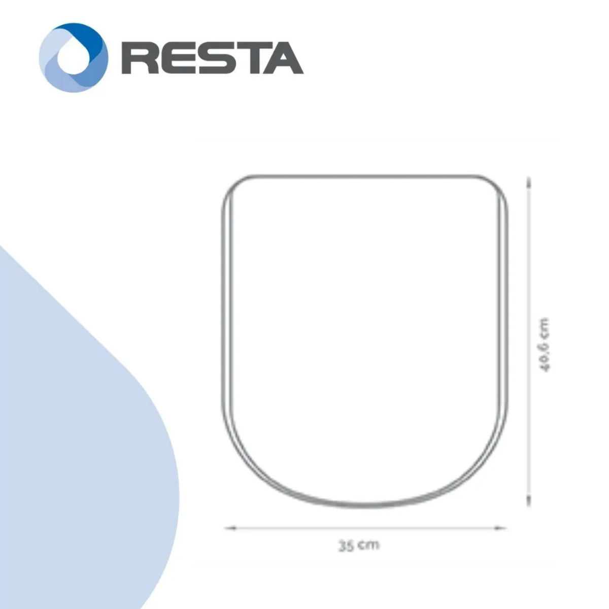 Tapa Asiento Inodoro Ariel 226-m Herraje Metal