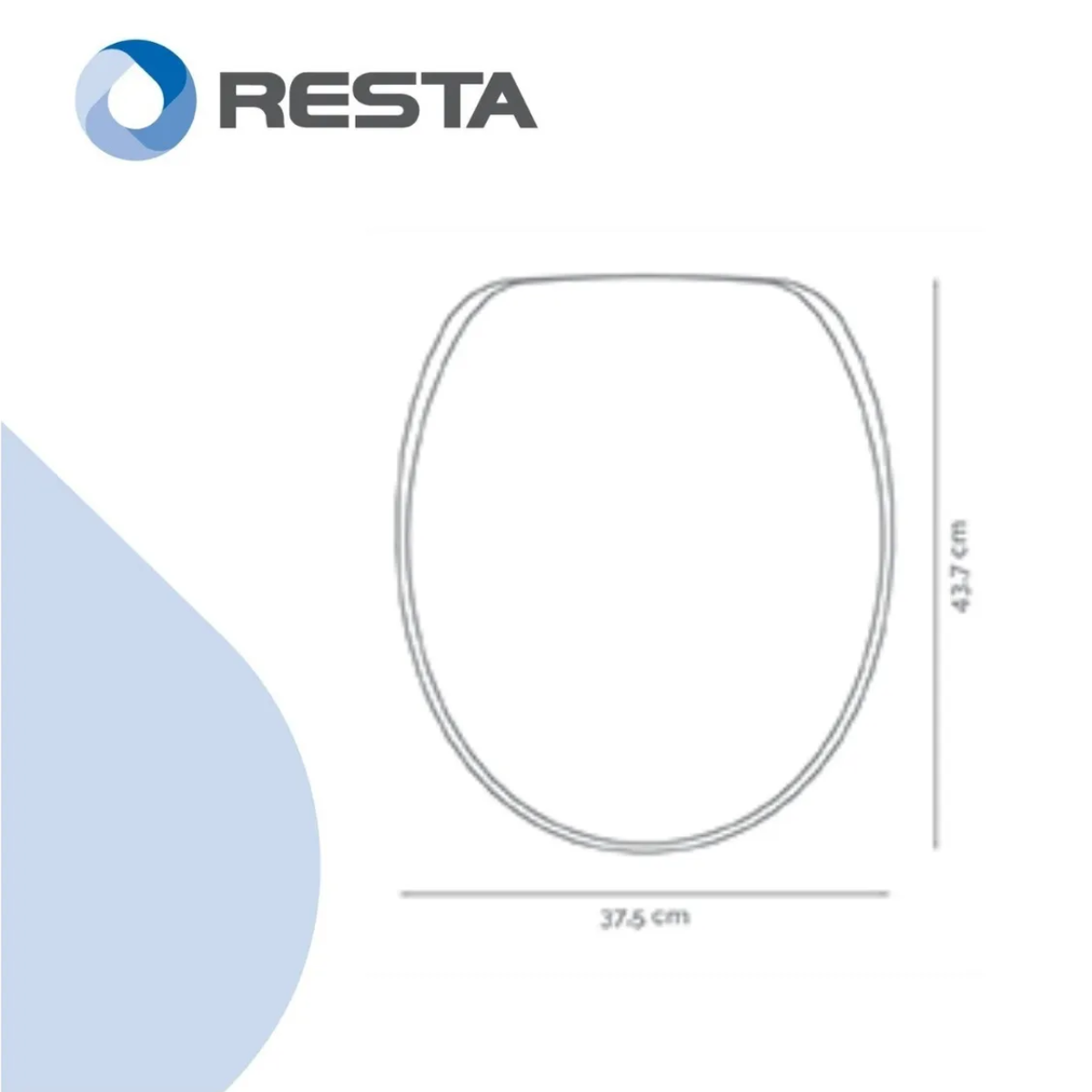 Tapa Asiento Inodoro Ariel Italiana 220-p Herraje Nylon