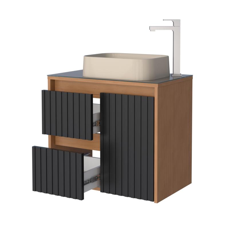 Vanitory Mueble Colgante Sin Bacha Cozimax Kyoto Z102202