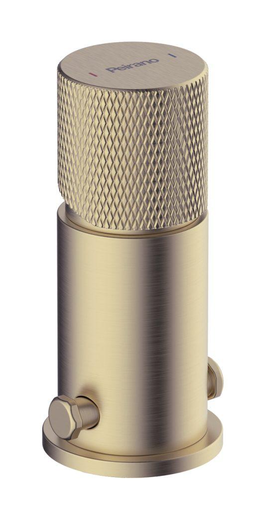 Grifería Bidet Monocomando Peirano Fabric Gold  70-200G