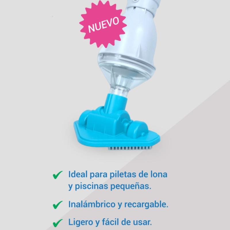 Limpiafondo Inalámbrico Recargable Vulcano Zuipy 02 Cod.110019